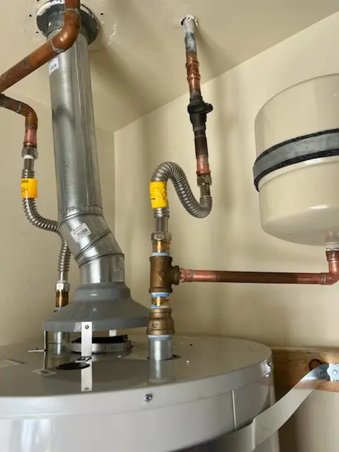 Water heater installation and plumbing repair in Mayo